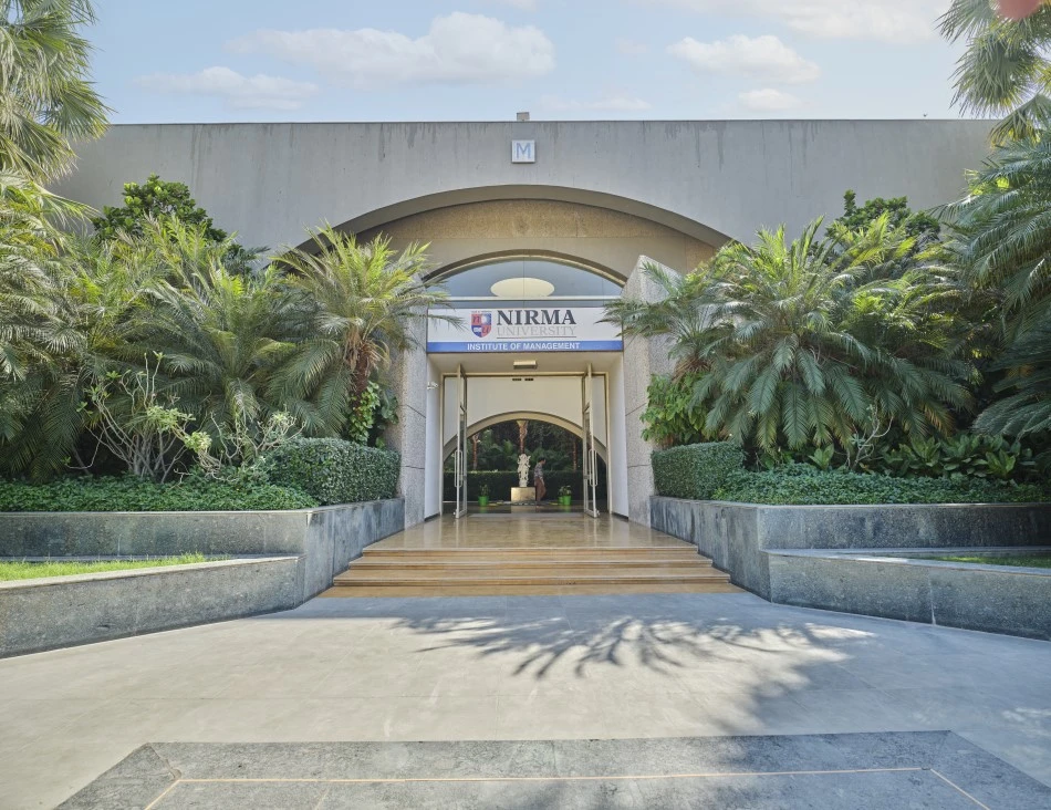 Nirma University Institute of Management - Ahmedabad